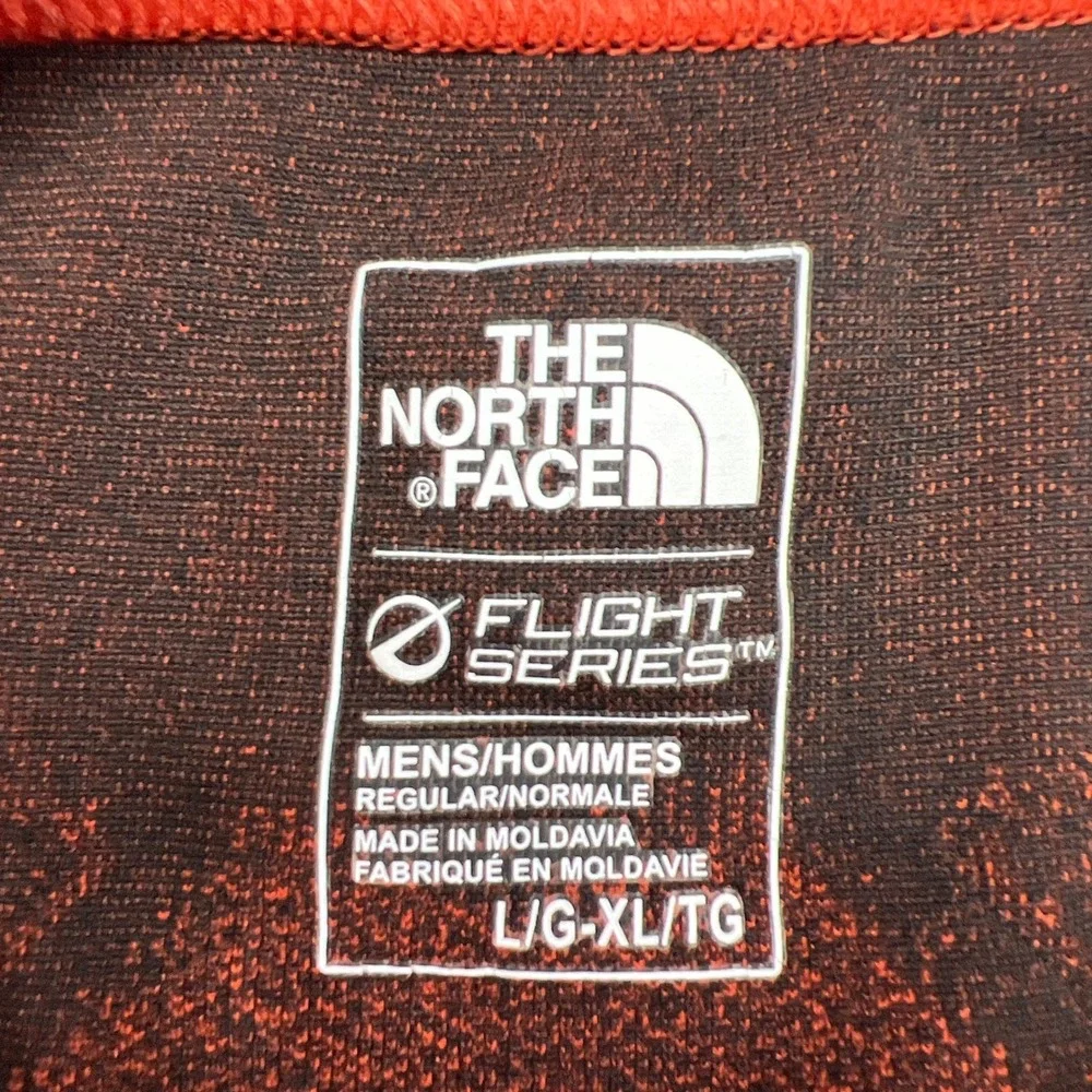 The North Face Flight Series Running Tank Top Mens Large Orange Mesh Side Panels
